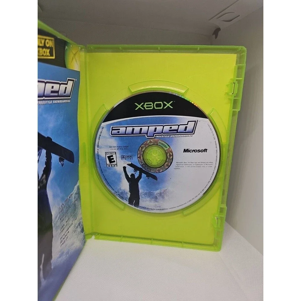 Amped: Freestyle Snowboarding (Microsoft Xbox, 2001) CIB